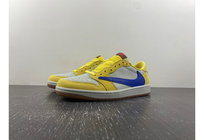 Travis Scott x Air Jordan 1 Low OG “Canary” DZ4137-700