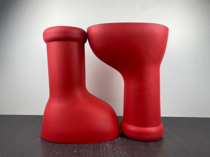 Mschf Men Women Rain Designer Big Red Boot