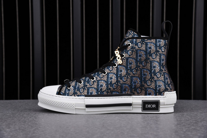 DR B23 OBLIQUE HIGH TOP SNEAKER