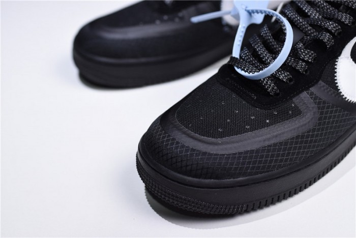 OW Nike Air Force 1 Black AO4606-001