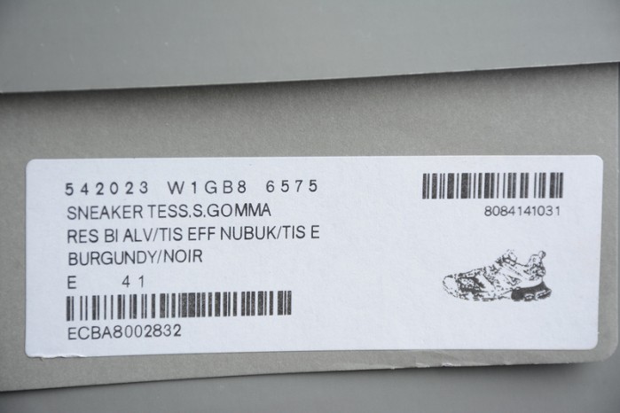 BL SNEAKER TESS.S.GOMMA BLACK RED 542023 W1GB9