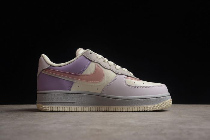 Nike Air Force 1 07 Beige Purple Grey CJ0304-016