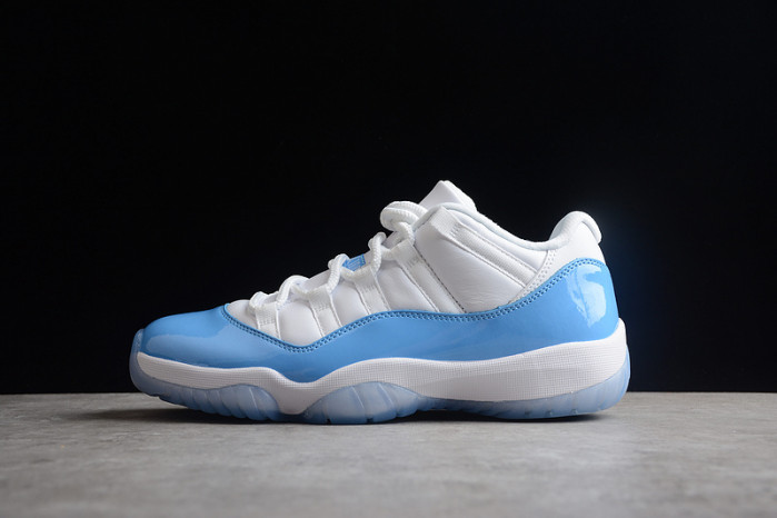 AIR JORDAN 11 RETRO LOW "CAROLINA 2017 RELEASE" mens 528895-106