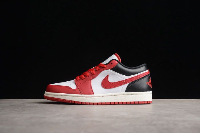 AIR JORDAN 1 LOW ''WHITE GYM RED'' DC0774-160