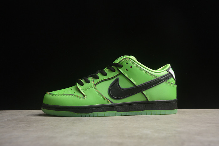 The Powerpuff Girls x nike Dunk Low Pro SB QS ''Buttercup'' FZ8319-300
