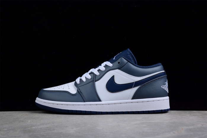 AIR JORDAN 1 LOW COVERED IN BLUE TONES 553558-414