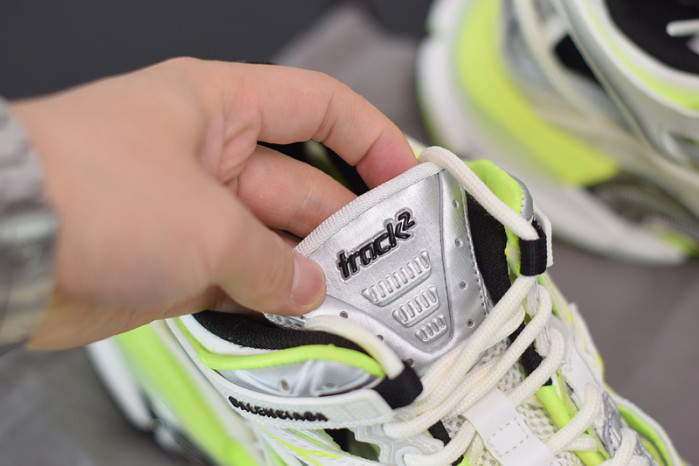 BL SNEAKER TESS.S.GOMMA 4.0 WHITE FLUORESCENCE YELLOW 532591 W2GN7 2365