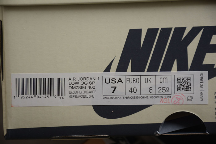 Travis Scott x Air Jordan 1 Low " Reverse Mocha " DM7866-400