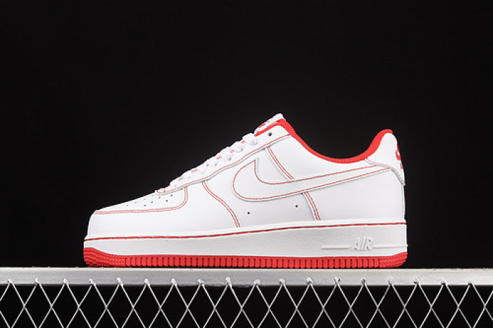 Nike Air Force 1 Low ''07 White University Red CV1724-100