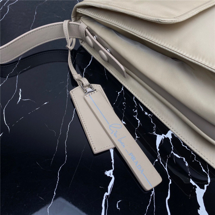 PRADA MEDIUM PADDED NYLON SHOULDER BAG