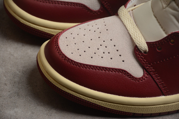 Air Jordan 1 Mid SE Tiki Leaf Team Red DZ2820-601