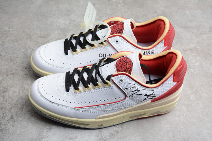 OW x Air Jordan 2 Retro Low SP - DJ4375-106