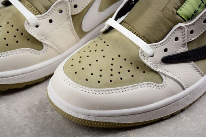 Jordan 1 Retro Low Golf Travis Scott Neutral Olive FZ3124-200