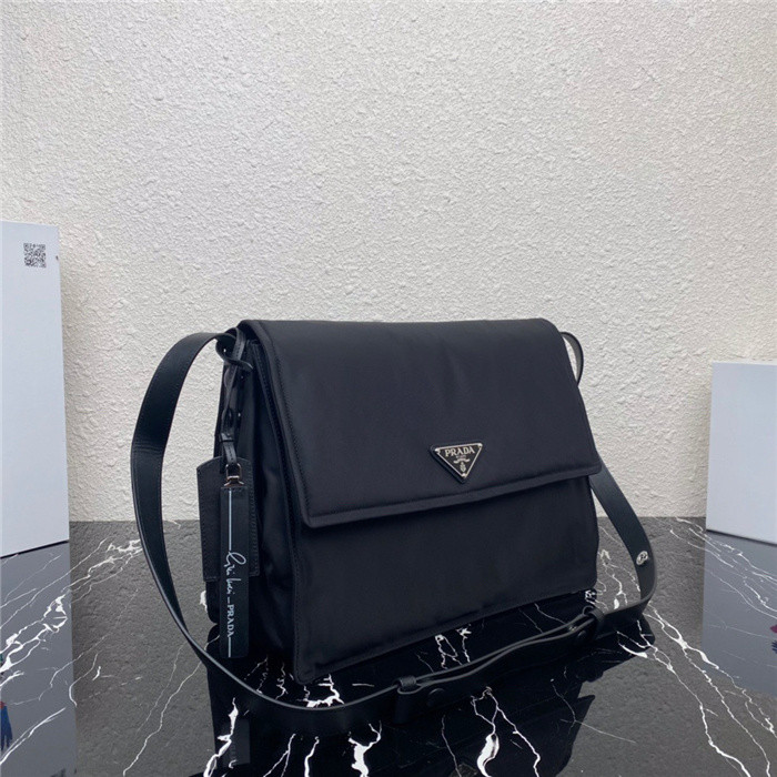 PRADA MEDIUM PADDED NYLON SHOULDER BAG