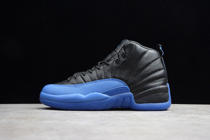 Jordan 12 Retro Black Game Royal - 130690-014