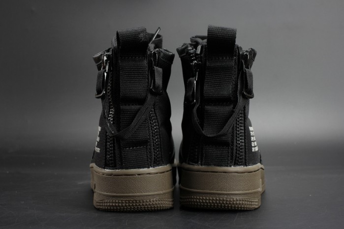 NIKE SF AIR FORCE 1 MID “HAZEL” BLACK 917753-002