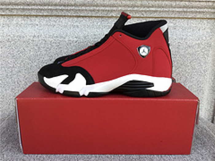 Jordan 14 Retro Gym Red Toro - 487471-006